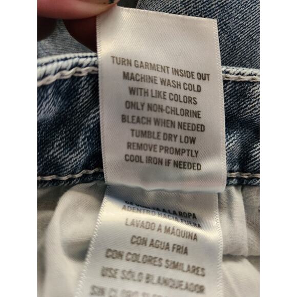 Shyanne Wide Leg Denim Light Wash Jeans- 26Wx34L - Picture 5 of 7